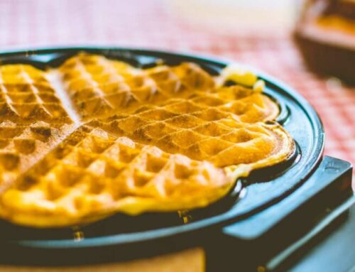 Hoe warm wordt een wafelijzer?